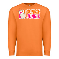 Carrot donut coffee lover dunkie junkie Premium Sweatshirt - linhVisuals