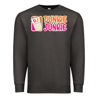 Smoke donut coffee lover dunkie junkie Premium Sweatshirt - linhVisuals