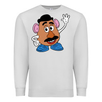 Dove Grey mr potato Premium Sweatshirt - linhVisuals