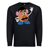 Black mr potato Premium Sweatshirt - linhVisuals
