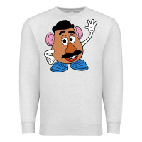 Oatmeal Heather mr potato Premium Sweatshirt - linhVisuals