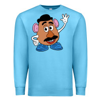 Ocean Blue mr potato Premium Sweatshirt - linhVisuals