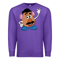 Purple mr potato Premium Sweatshirt - linhVisuals