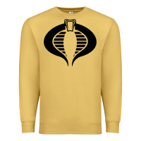 Antique Gold Gi Joe Cobra Vintage Premium Sweatshirt - linhVisuals