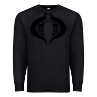 Black Gi Joe Cobra Vintage Premium Sweatshirt - linhVisuals