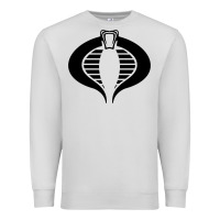 Dove Grey Gi Joe Cobra Vintage Premium Sweatshirt - linhVisuals