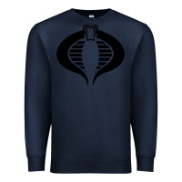 Navy Gi Joe Cobra Vintage Premium Sweatshirt - linhVisuals