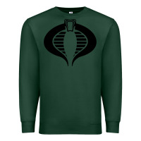 Sports Green Gi Joe Cobra Vintage Premium Sweatshirt - linhVisuals