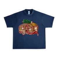 Navy caravan gingerbread Urban Heavy Tee - FaDigitalArtStudio