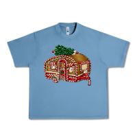 Pebble Blue caravan gingerbread Urban Heavy Tee - FaDigitalArtStudio
