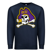 Navy East Carolina Pirates Premium Sweatshirt - linhVisuals