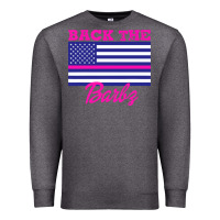 Charcoal Heather NICKI BACK THE BARBZ Premium Sweatshirt - linhVisuals