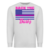 Dove Grey NICKI BACK THE BARBZ Premium Sweatshirt - linhVisuals