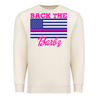 Sandshell NICKI BACK THE BARBZ Premium Sweatshirt - linhVisuals