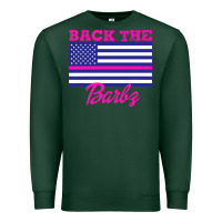 Sports Green NICKI BACK THE BARBZ Premium Sweatshirt - linhVisuals