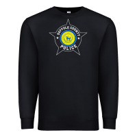 Black suffolk county police t shirt   scpd Premium Sweatshirt - linhVisuals