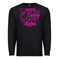 Black Reba Mcentire Diva Like Dolly Rebel Like Reba Premium Sweatshirt - linhVisuals