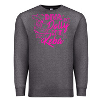 Charcoal Heather Reba Mcentire Diva Like Dolly Rebel Like Reba Premium Sweatshirt - linhVisuals