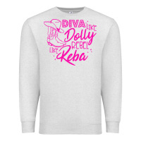 Oatmeal Heather Reba Mcentire Diva Like Dolly Rebel Like Reba Premium Sweatshirt - linhVisuals