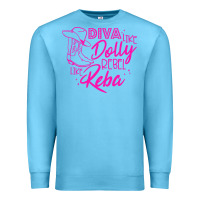 Ocean Blue Reba Mcentire Diva Like Dolly Rebel Like Reba Premium Sweatshirt - linhVisuals