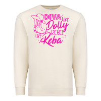 Sandshell Reba Mcentire Diva Like Dolly Rebel Like Reba Premium Sweatshirt - linhVisuals