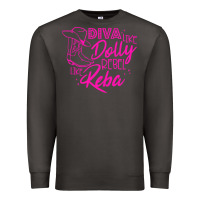 Smoke Reba Mcentire Diva Like Dolly Rebel Like Reba Premium Sweatshirt - linhVisuals
