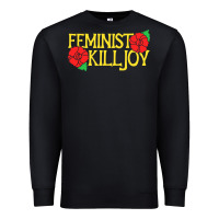 Black feminist killjoy retro women woman Premium Sweatshirt - linhVisuals