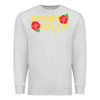 Dove Grey feminist killjoy retro women woman Premium Sweatshirt - linhVisuals