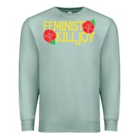 Seafoam feminist killjoy retro women woman Premium Sweatshirt - linhVisuals