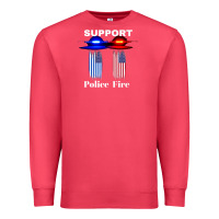Cardinal support our police & fire departments   1st responders premium Premium Sweatshirt - linhVisuals