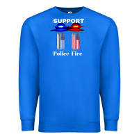 True Royal support our police & fire departments   1st responders premium Premium Sweatshirt - linhVisuals