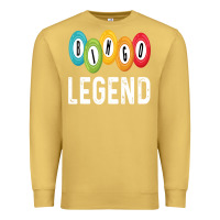 Antique Gold funny bingo legend bingo balls game Premium Sweatshirt - linhVisuals
