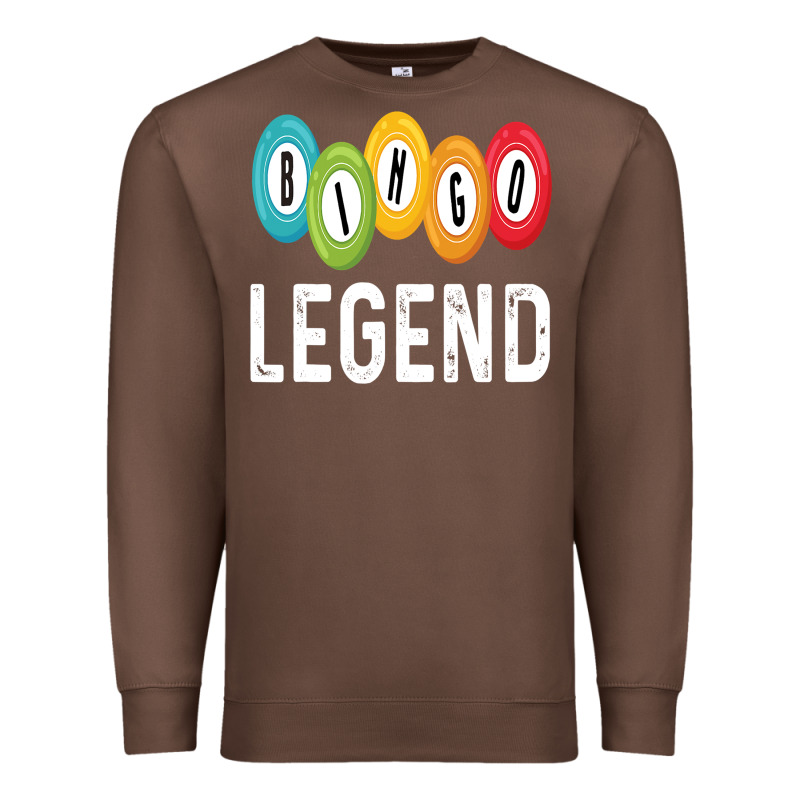 Funny Bingo Legend Bingo Balls Game Premium Sweatshirt by linhVisuals | Teevron