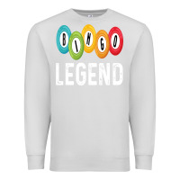 Dove Grey funny bingo legend bingo balls game Premium Sweatshirt - linhVisuals