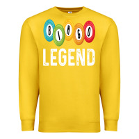 Lemon funny bingo legend bingo balls game Premium Sweatshirt - linhVisuals