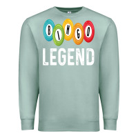 Seafoam funny bingo legend bingo balls game Premium Sweatshirt - linhVisuals