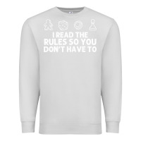 Dove Grey funny board game lovers gamers players Premium Sweatshirt - linhVisuals