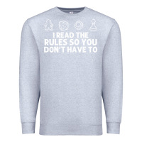 Heather Grey funny board game lovers gamers players Premium Sweatshirt - linhVisuals