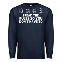 Navy funny board game lovers gamers players Premium Sweatshirt - linhVisuals