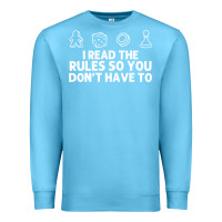 Ocean Blue funny board game lovers gamers players Premium Sweatshirt - linhVisuals