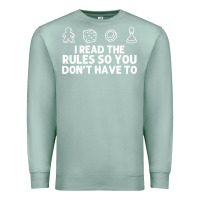 Seafoam funny board game lovers gamers players Premium Sweatshirt - linhVisuals