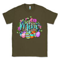 Army Green Easter Mini Happy Easter Day Classic Tee - CowGirlArtShop