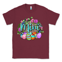 Burgundy Easter Mini Happy Easter Day Classic Tee - CowGirlArtShop