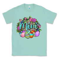 Seafoam Easter Mini Happy Easter Day Classic Tee - CowGirlArtShop