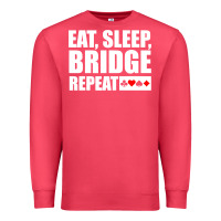 Cardinal funny bridge card game lover bridge Premium Sweatshirt - linhVisuals