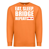Carrot funny bridge card game lover bridge Premium Sweatshirt - linhVisuals
