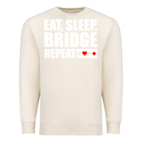 Sandshell funny bridge card game lover bridge Premium Sweatshirt - linhVisuals