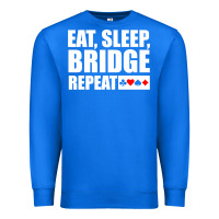 True Royal funny bridge card game lover bridge Premium Sweatshirt - linhVisuals