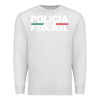 Oatmeal Heather mexico policia federal mexican police law enforcement Premium Sweatshirt - linhVisuals