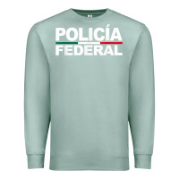 Seafoam mexico policia federal mexican police law enforcement Premium Sweatshirt - linhVisuals